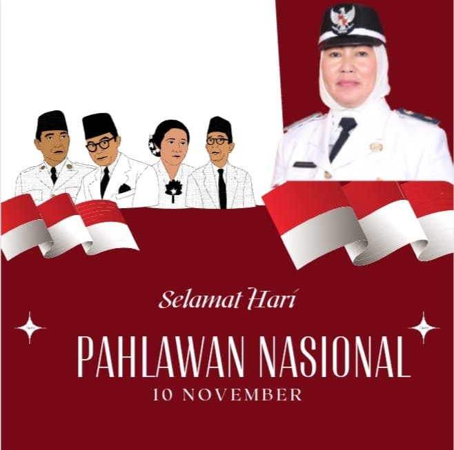 Pemerintah Desa Gedung Boga Mengucapkan Selamat Hari Pahlawan